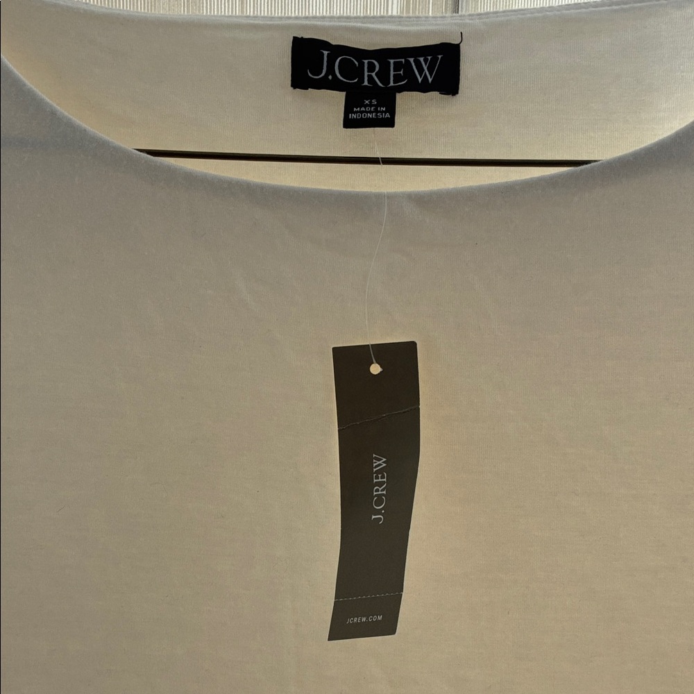 J. Crew Cream Long Sleeve Top